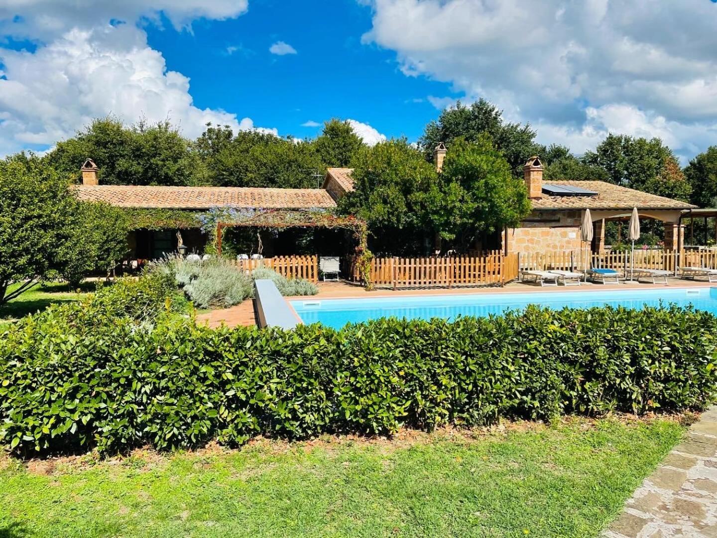 Agriturismo Eco-Bio Villa Vacasio Pitigliano Ngoại thất bức ảnh