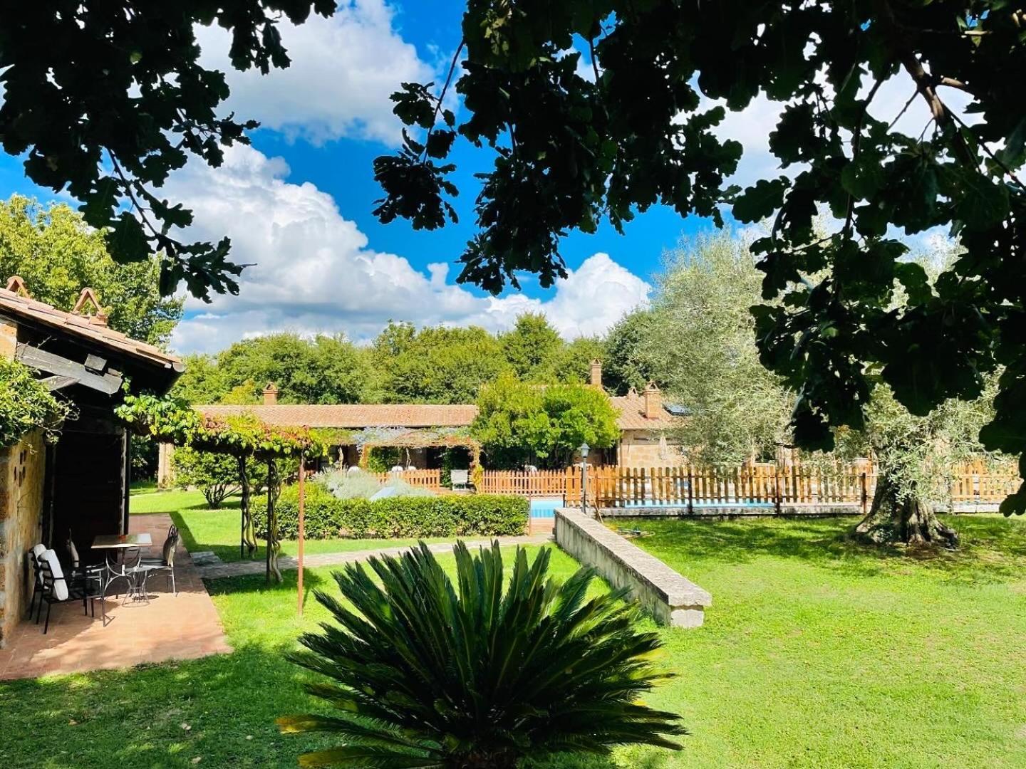Agriturismo Eco-Bio Villa Vacasio Pitigliano Ngoại thất bức ảnh