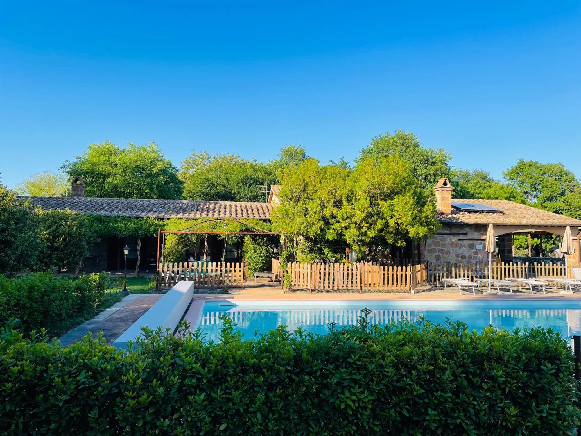 Agriturismo Eco-Bio Villa Vacasio Pitigliano Ngoại thất bức ảnh